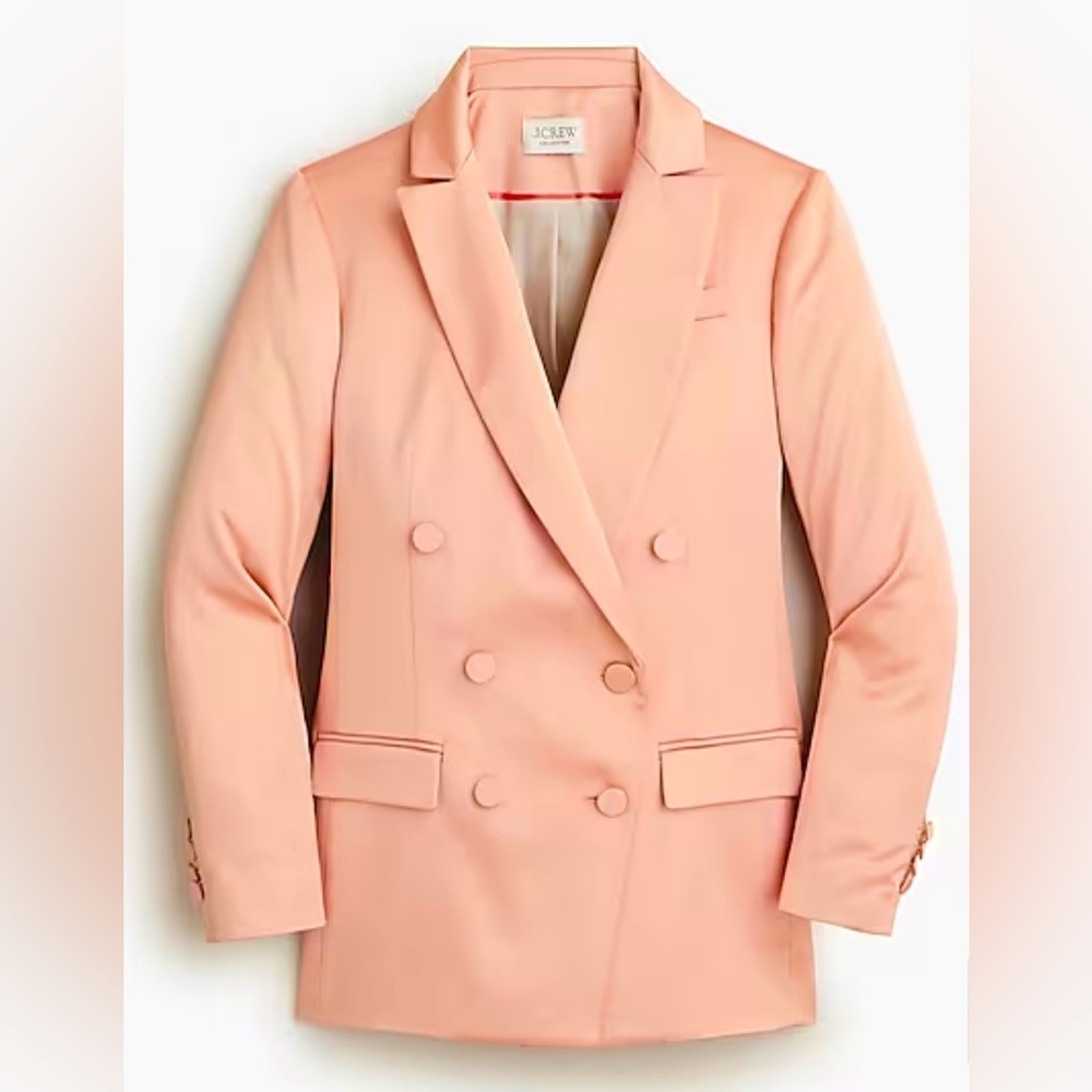 J.CREW COLLECTION DOUBLED- BREASTED LADY BLAZER